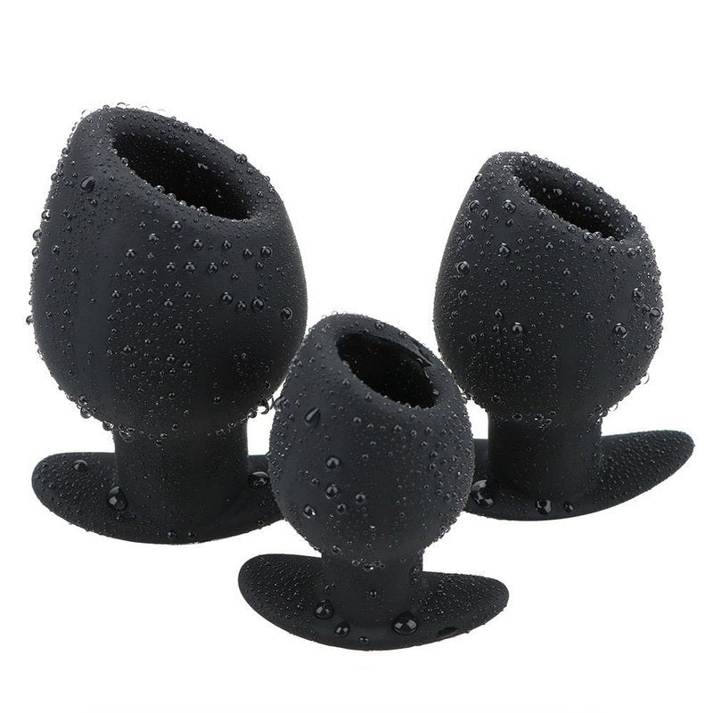 Double Tunnel Plug Noir Plug Avenue