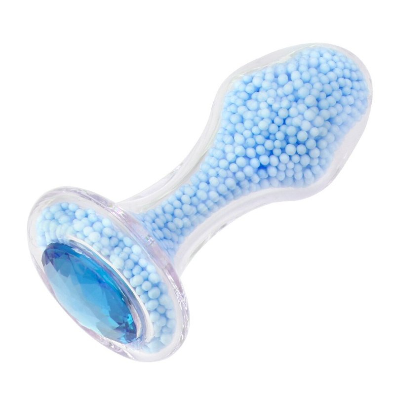 Plug Anal Métal LOVE AND VIBES - Modèle Rosebud Avec Grelots Et Cœur, Aluminium, Neuf