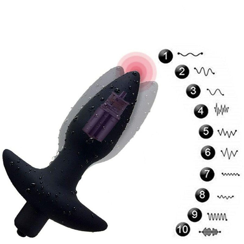 Plug Anal Vibrant en Silicone Tige  Orgasme | Plug Avenue