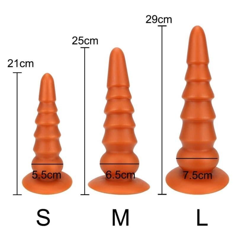 Plug Anal XL La pyramide taille L Noir | Plug Avenue Plug Anal XL La pyramide taille L Noir | Plug Avenue
