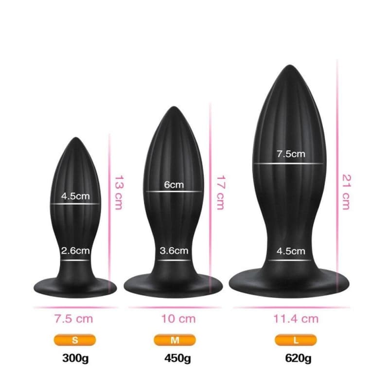 Plug Anal XL pointed noir M | Plug Avenue Plug Anal XL pointed noir M | Plug Avenue