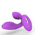 Aria Plug anal vibrant en silicone Violet / Avec  -  Plug Avenue