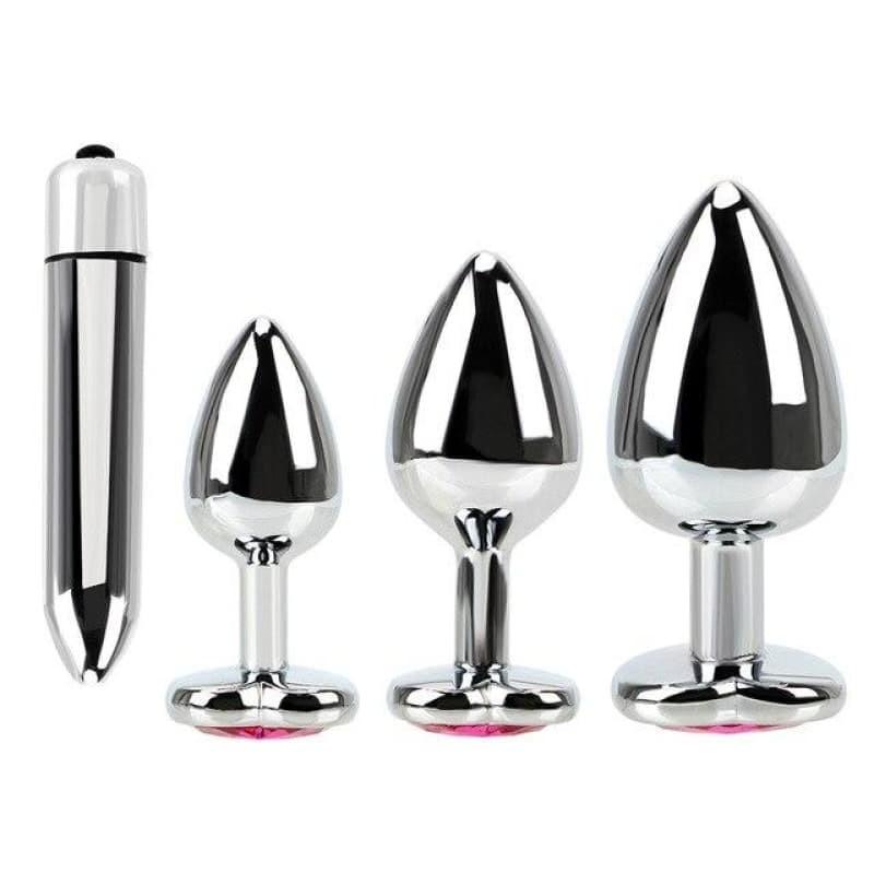 Coffret Plug Anal Métal