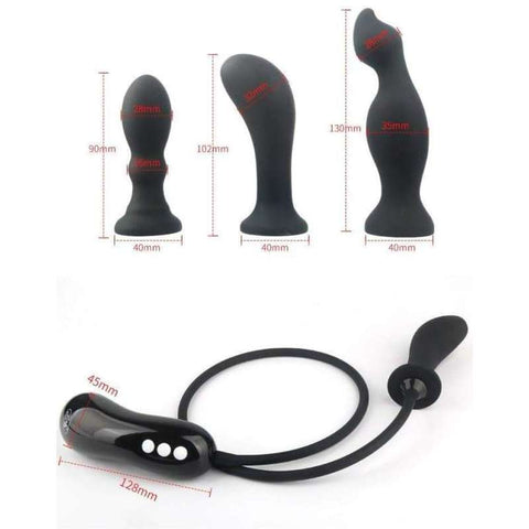 Dilatateur Gonflable inflatable Anal C  -  Plug Avenue