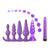 Le Coffret plug anal violet silicone Violet  -  Plug Avenue