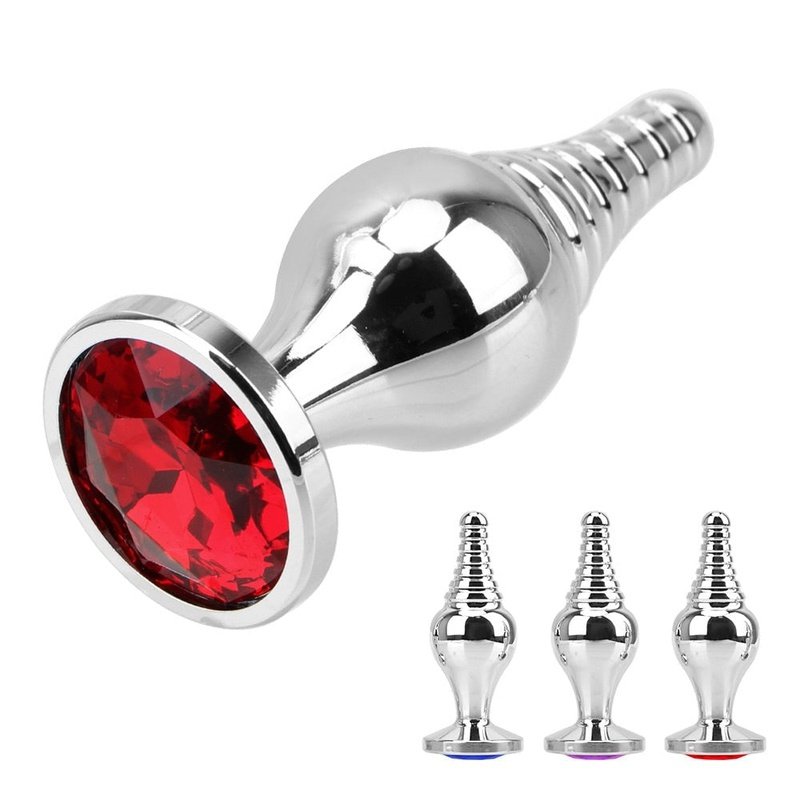 Le Plug anal diamant spirale