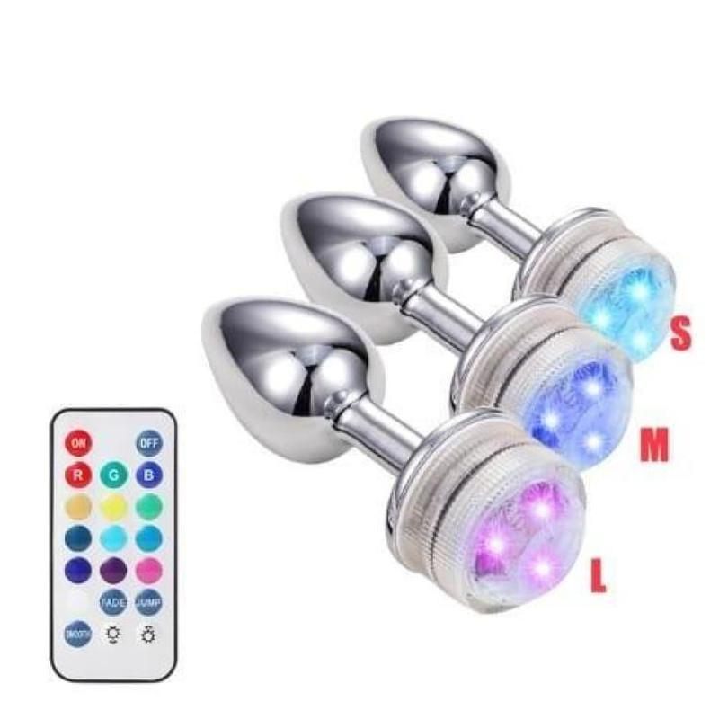 Plug Anal Diamant lumineux coffret SML | Plug Avenue Plug Anal Diamant lumineux coffret SML | Plug Avenue