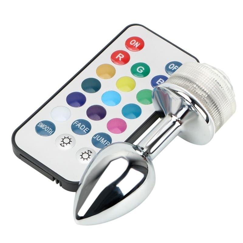 Plug Anal Diamant mtal Lumineux | Plug Avenue Plug Anal Diamant mtal Lumineux | Plug Avenue