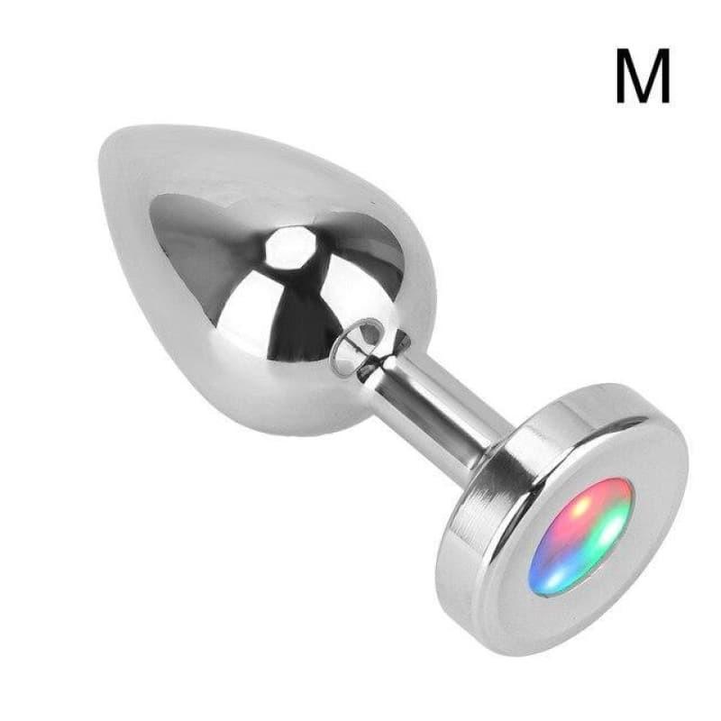 pipedream anal plug Pug Anal Lumineux à Led Cœur Vibrant main image 1