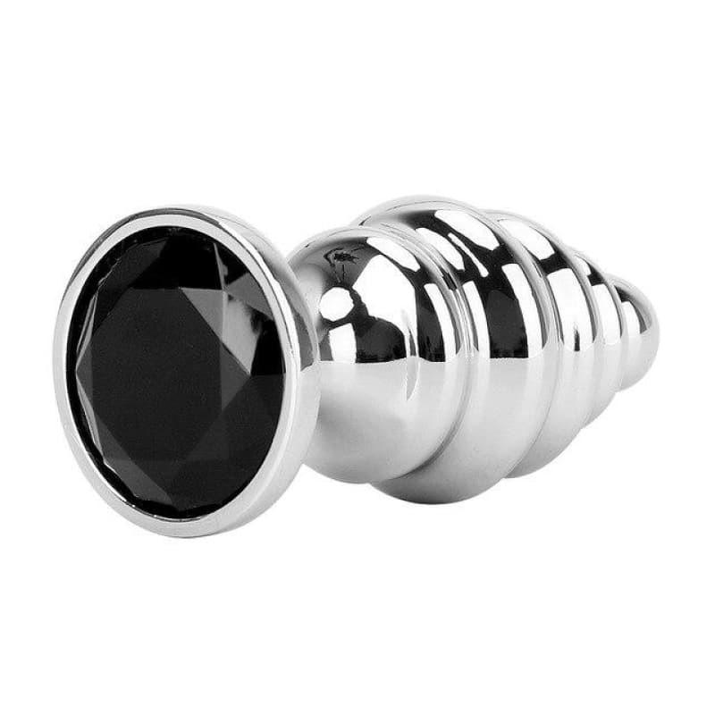 swiss navy anal lubricant Plug Anal Noir XL Presse-Citron 12x5,5cm main image 1