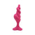 Plug Anal en silicone Coquillage S Rose