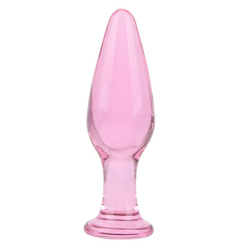 Plug Anal En Verre CHRYSTALINO - Sextoy Pour Tous - Neuf