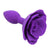 Plug Anal Flower Silicone Violet