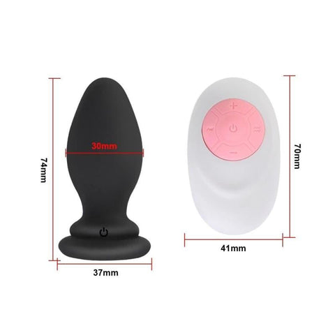 Plug Anal Queue Chat Vibrant Silicone Or Claire