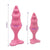 Plug Anal silicone Coquillage L Rose