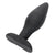 Plug anal silicone taille S Noir