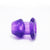 Plug Anal Tunnel Silicone gland Violet S