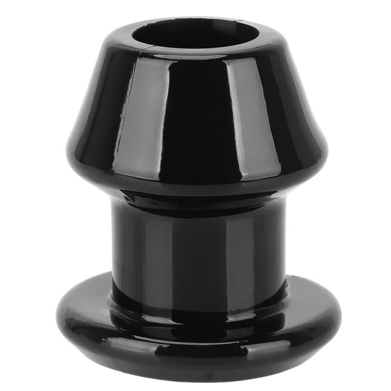Plug Anal Tunnel Silicone Noir L