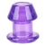 Plug Anal Tunnel Silicone Violet M