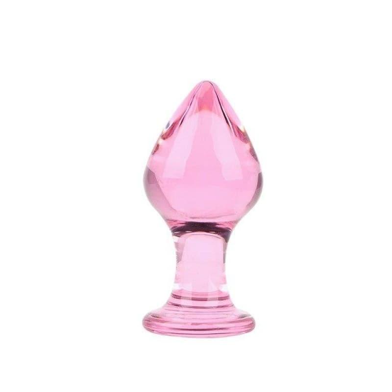 Plug Anal Verre pointe rose | Plug Avenue Plug Anal Verre pointe rose | Plug Avenue