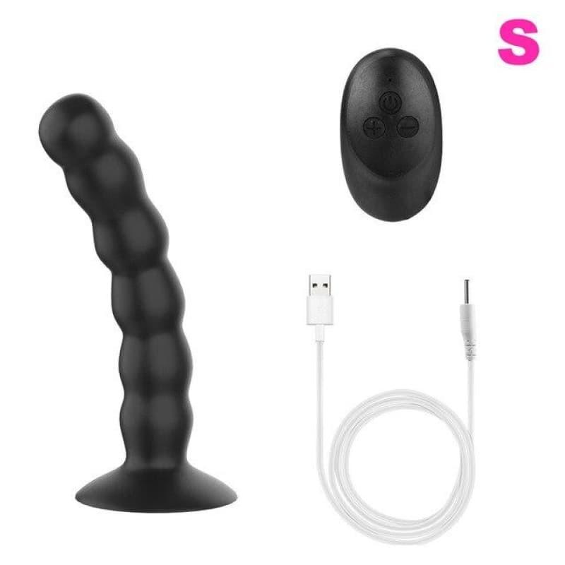 Plug Anal Vibrant 15cm courber taille S