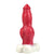 Plug Anal XXXL Réaliste Silicone Rouge  -  Plug Avenue