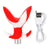 Plug Dilatation double rouge blanc 10 vitesse