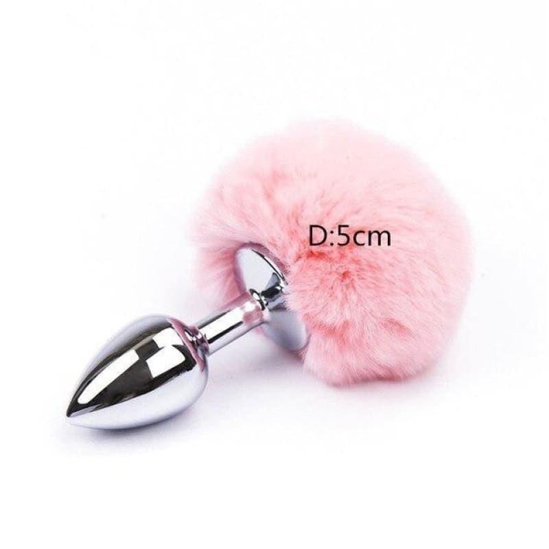 Plug Queue Lapin mtal Rose 5cm | Plug Avenue Plug Queue Lapin mtal Rose 5cm | Plug Avenue